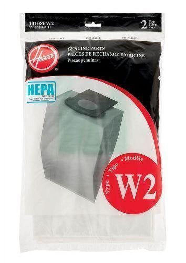 Replacement Part For Hoover Type W2 HEPA Bag (6-Pack), 401080W2 by