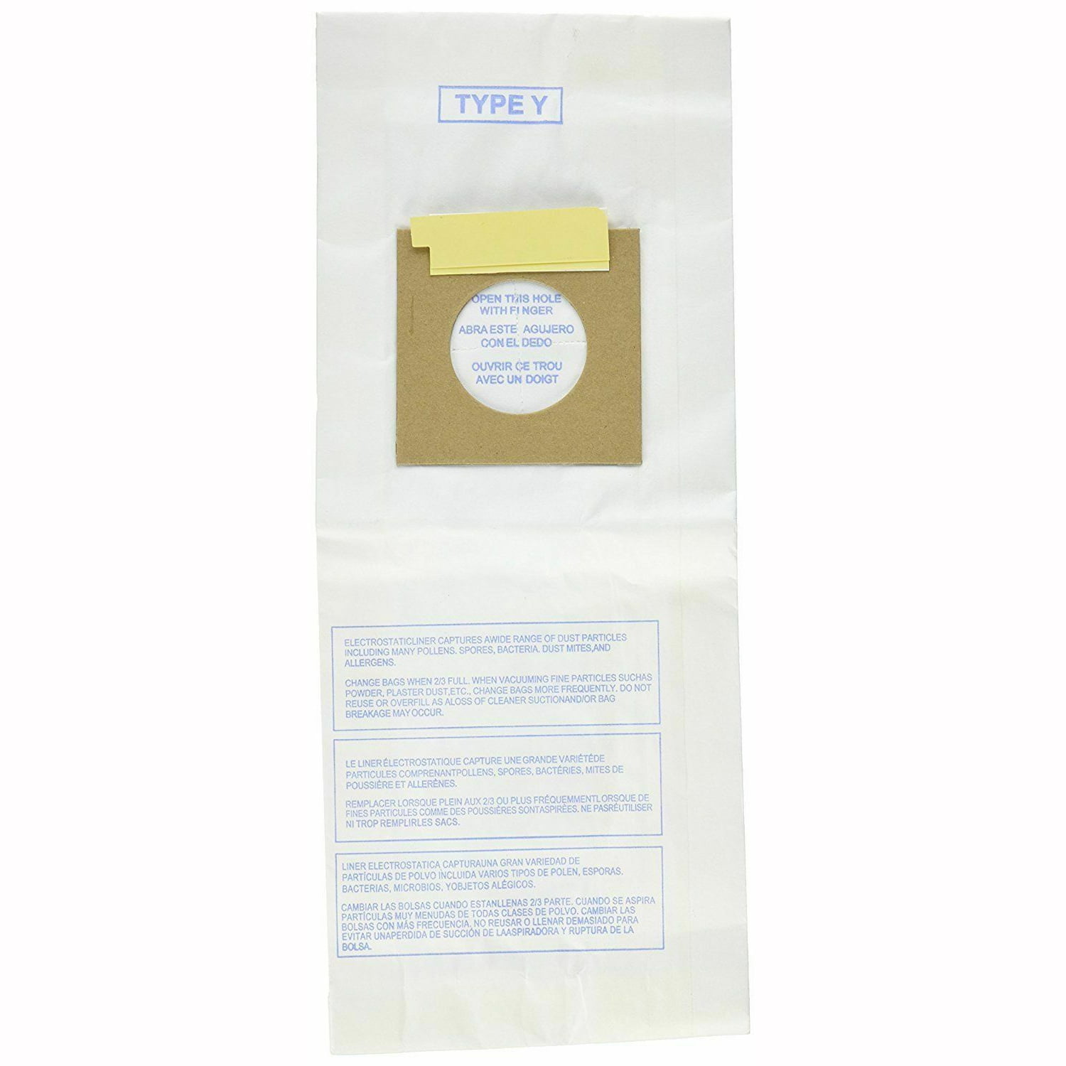 Replacement Part For Hoover Type Y Windtunnel Upright Vacuum Cleaner 18 Paper Bags // 856