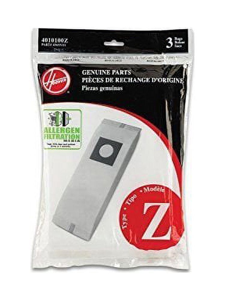 Replacement Part For Hoover Type Z Allergen Bag (9-Pack), 4010100Z