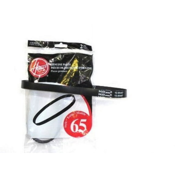 Replacement Part For Hoover UH70200 Wind-tunnel Rewind T Series Style 65 Belts 2 Pk - AH20065, 562289001