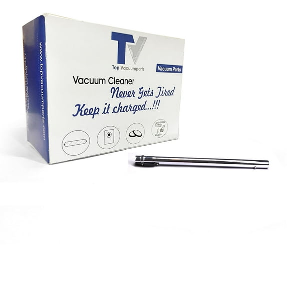 Replacement Part For Hoover Vacuum 20" Chrome Straight Wand W/ Lock Pin // 43453027, 43453018