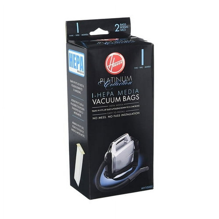 Type I Vacuum Bags Replacement for Hoover Part AH10005 (2-Pack) Type I Vacuum Bags Replacement for Hoover Part AH10005 (2-Pack)