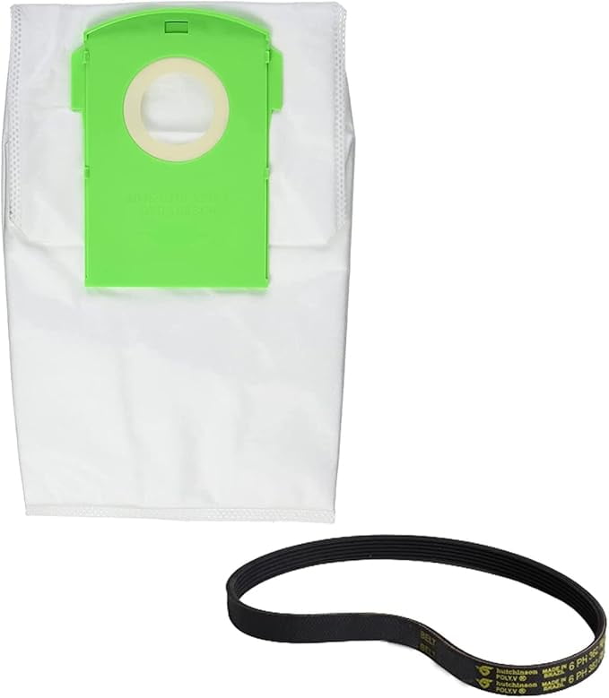 Replacement Part For Hoover Vacuum Cleaner 2 Paper Bags with 1 Flat Belt for Model U8311900