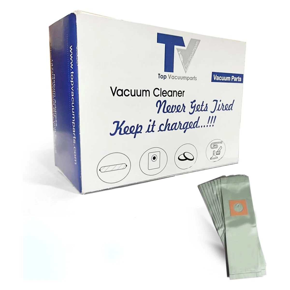 Replacement Part For Hoover Vacuum Cleaner Type A 9 Paper Bags # 4010221A
