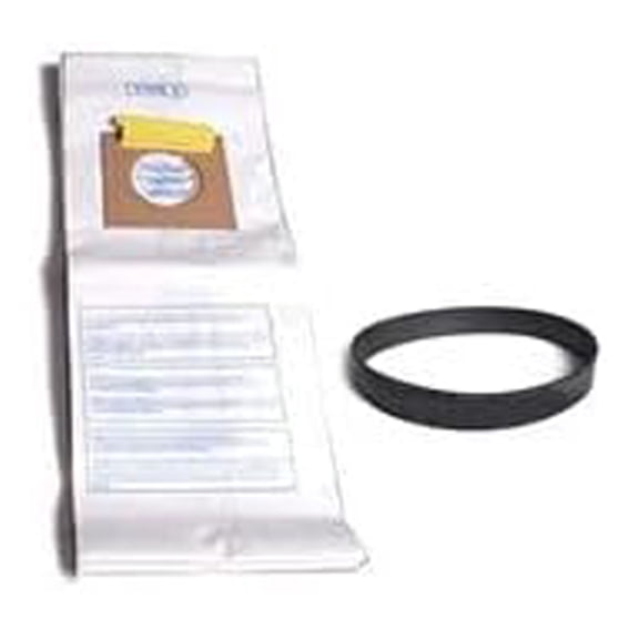 Replacement Part For Hoover WindTunnel Upright Type Y Vacuum Cleaner Paper Bags 9PK With 2pk Windtunnel Flat Belts