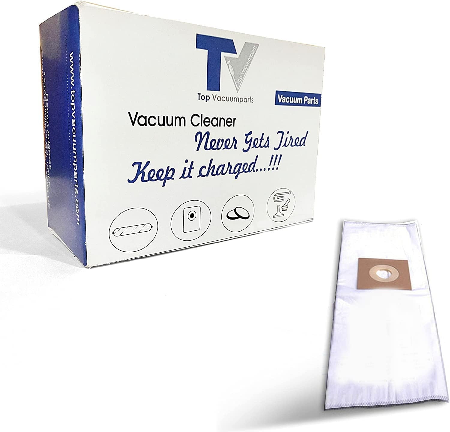 Replacement Part For Hoover AH10040, Type Y HEPA Bag (2 Pack 4 Bags)