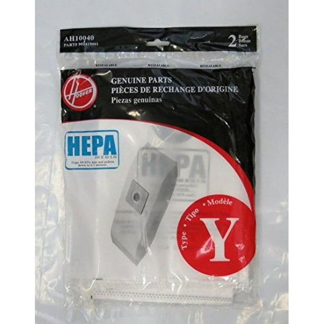 Hoover WindTunnel Y HEPA Pleated Vacuum Filter Bags, 6 pack