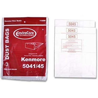 10 EnviroCare Vacuum Bags For Kenmore Canister – Type H, 20-5045, Fits Models 203040, 24025, 23040 & More