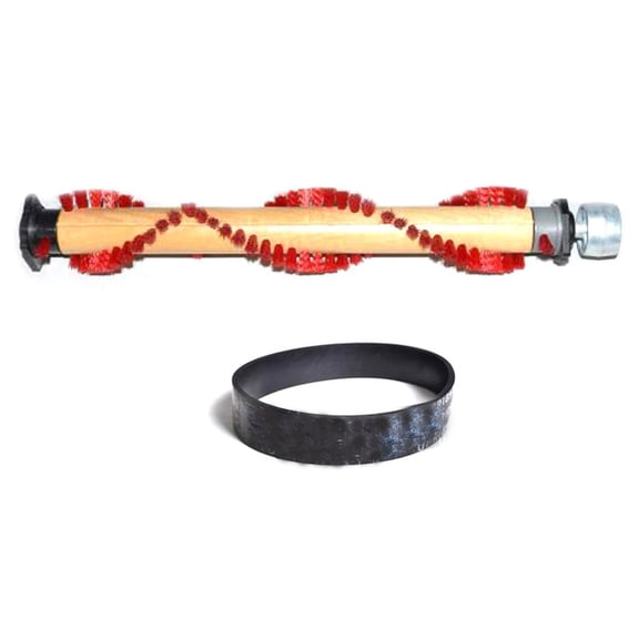 Replacement Part For Oreck 12 1/4 Long Roller Brush With A Bonus Belt Models U7000ECB, U7000ECP, U7000ECR, U7100ECB // 0R202 & 75024-01
