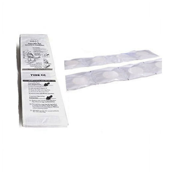 Replacement Part For Oreck Vacuum Cleaner 8pk Bags To Fit Style CC and all XL Upright Models With 8pk Air Freshener Scent Tablets.