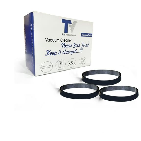 Replacement Part For PR-1000, Style UB3, 6200, 6400 Series Vacuum Cleaner Flat Belt (3 Belt)