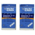 thumbnail image 1 of Replacement Part For Panasonic Style U12 DVC Microlined Paper Bags For Upright, Panasonic U14 Vacuum Cleaner Models 6PK :- 486873, 1 of 1