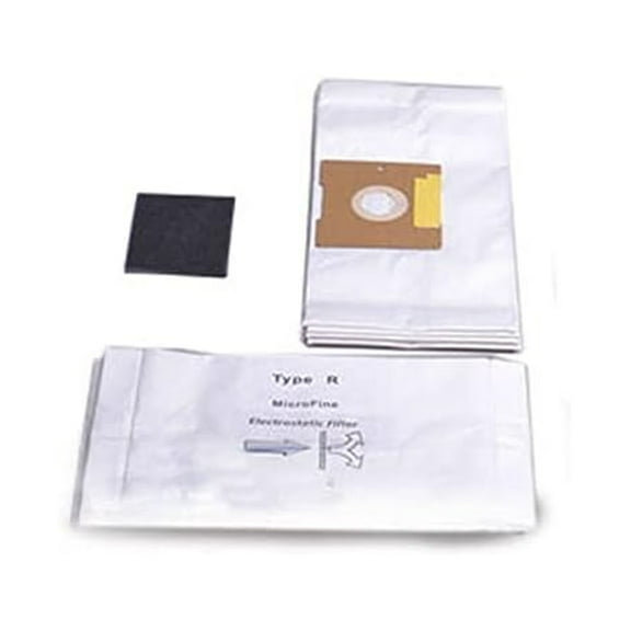 Replacement Part For Royal Type R Canister Vacuum Cleaner Paper Bags With Filter // 215 (7 Bags + 1 Filter)