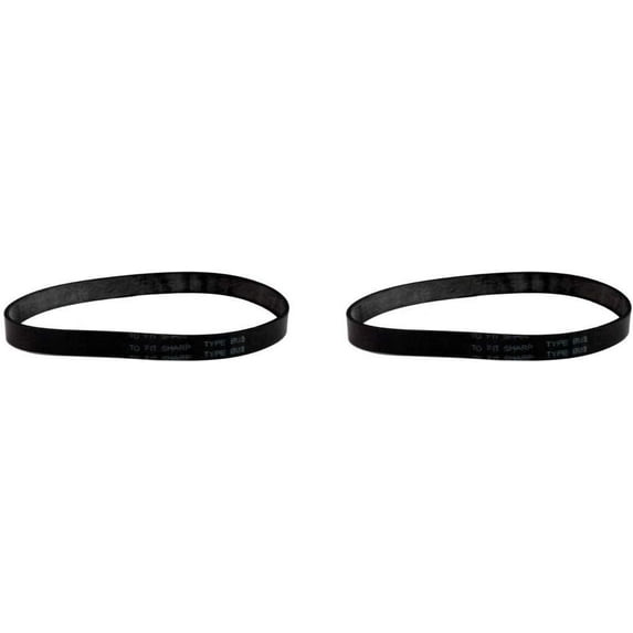 Replacement Part For Sharp 17399 Upright Vacuum Cleaner 2 Belt Type BU3