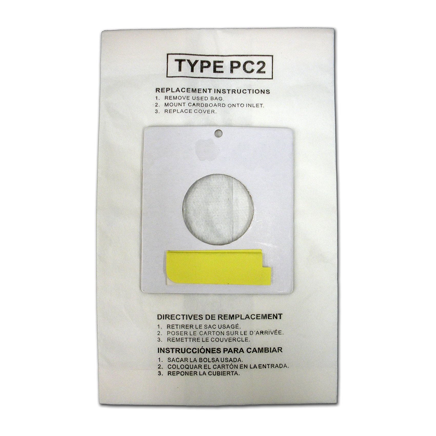 ENVIROCARE SHARP TYPE PC 2   5 BAGS IN A PACK VACUUM CLEANER BAGS   Vacuum Clean - Foto 11