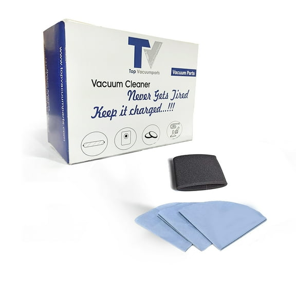 Replacement Part For Shop Vac Dry Filter Comes With 3 Filter and 1 Ring and Free 1 Foam Filter # 9010700, 9010733 and 246