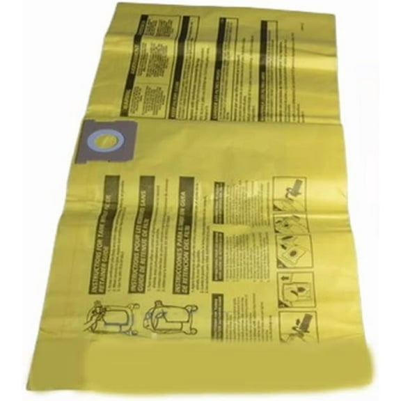 Replacement Part For Shop Vac Type J 15-22 Gallon High Efficiency Filter Vacuum Bags 2pk # 906-73