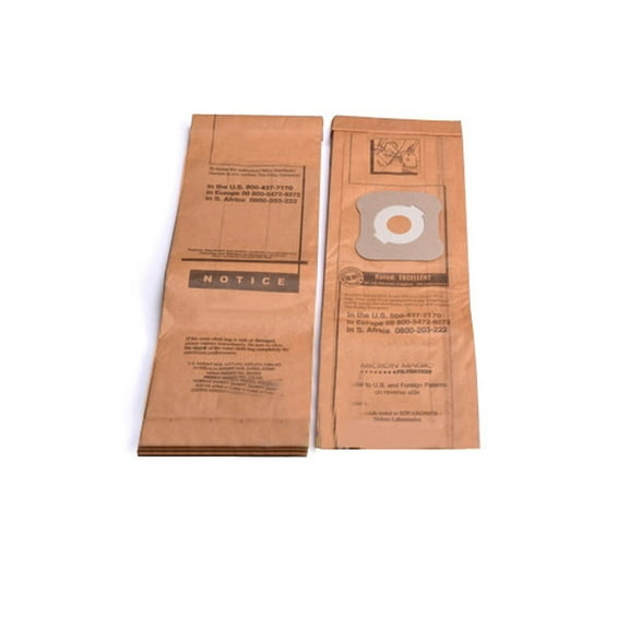 Replacement Part For TVP Ultimate G, G2000, G2001 Micron Magic Filtration 18 Paper Bags :- 197394A