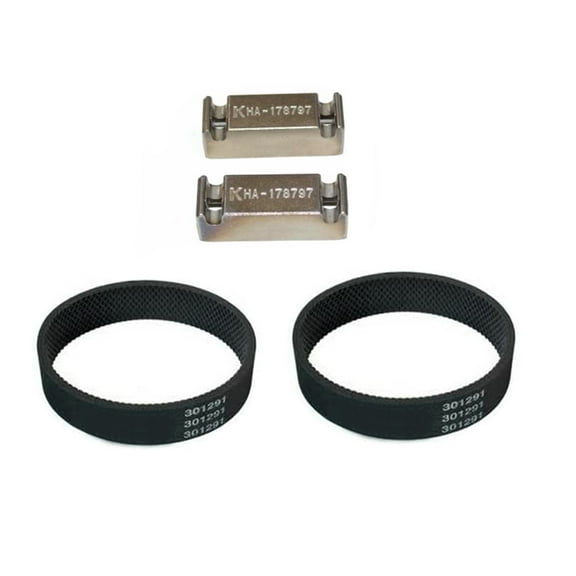 Replacement Part For TVP Vacuum Cleaner Guide Block With Free 2 Belts # 178797S, 301291S