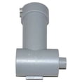 thumbnail image 1 of Replacement Part For Turbo Cat 9874 Vacuum Cleaner Medium Gray Elbow Assembly :- ELBOWGRAY, 1 of 1