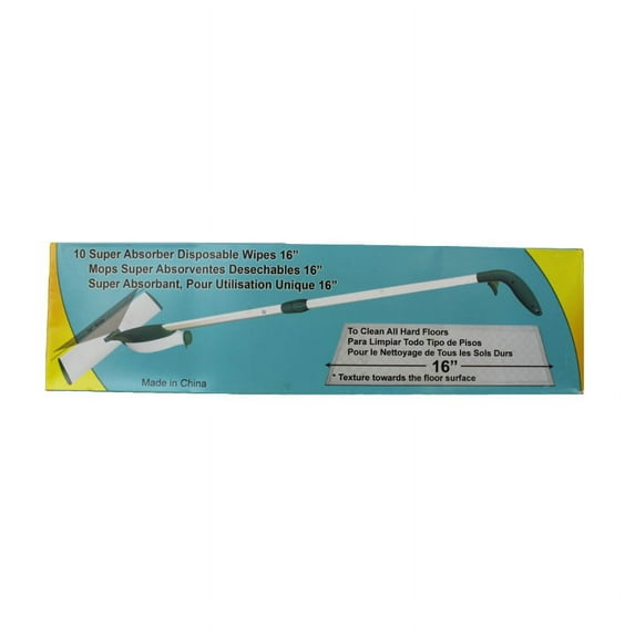 Replacement Part For Vacuum Cleaner Super Absorber Disposable Wipes Refill 10PC // S-22-16