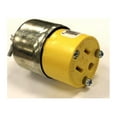 thumbnail image 1 of Replacement Part For Vacuum Cleaner Yellow Metal 3-Wire Armored Female Plug // 84773, 1 of 1
