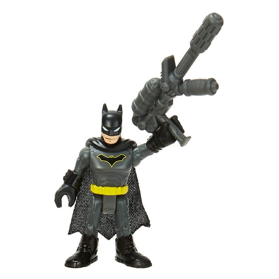 Replacement Part for Imaginext DC Super-Friends Super-Hero vs. Super-Villan Battles Playset - Poseable Batman Figure ~ Includes Weapon ~ Works Great with Other playsets Too!