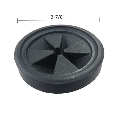 Replacement Part Kenmore Sears Replacement 1010A Garbage Disposal Splash Guard, Black