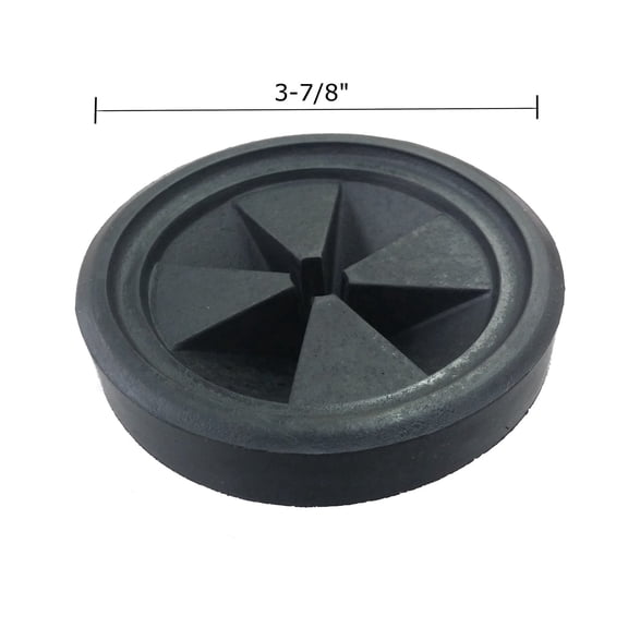 Replacement Part Kenmore Sears Replacement 1010A Garbage Disposal Splash Guard, Black