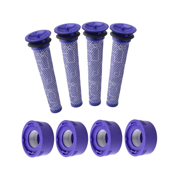 Replacement Part For TVP 965661-01 and 967478-01 Fits V8 Absolute, V8 Animal, V8 Moterhead, V8 Carbon Fiber, V7 Animal Pro, V7 Animal Plus, V7 Absolute, V7 Trigger Pro (Total 8 Filters)