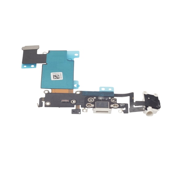 Replacement Part for Apple iPhone 6S Plus Charging Port Flex Cable Ribbon - White (Aftermarket Quality)