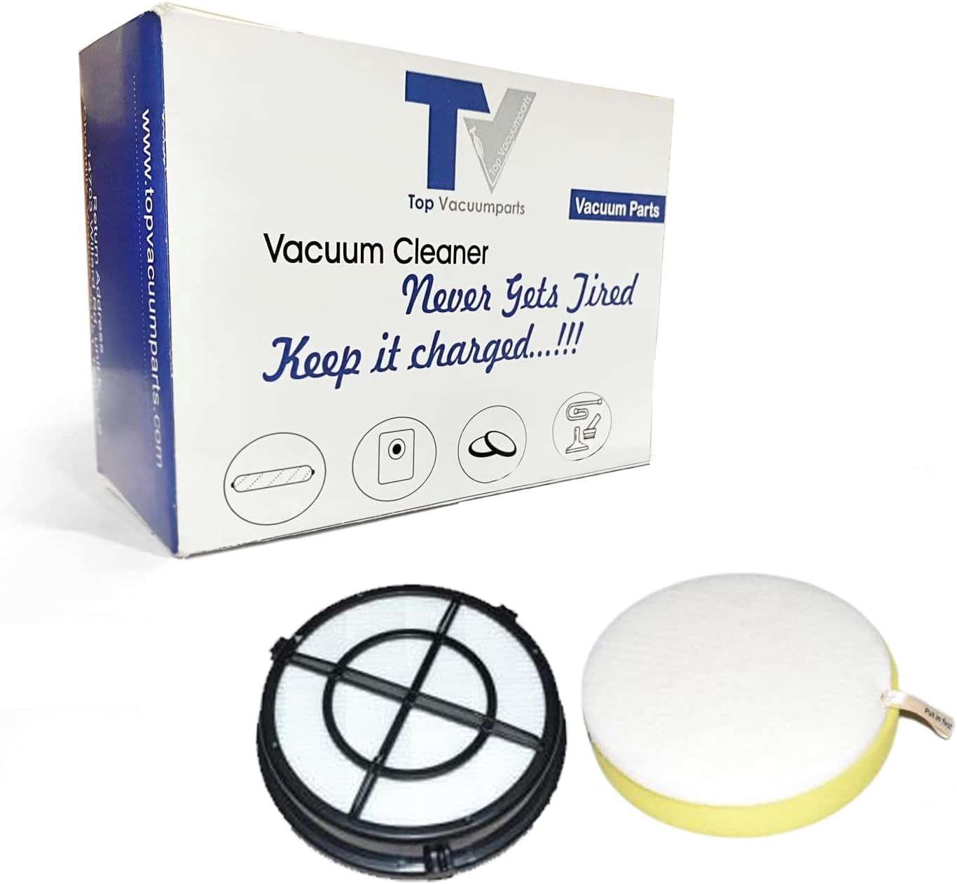 Top Vacuum Parts Replacement Filters for Bissell Pet Hair Eraser