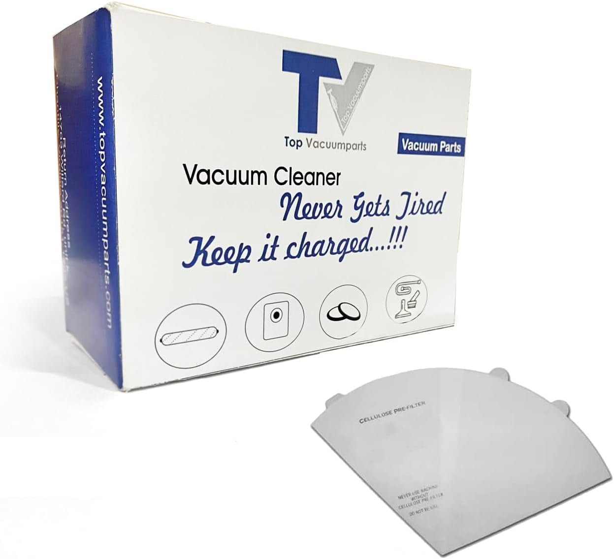 Replacement Part for Filter Queen 24 Cones and 4 Filter Filter Queen