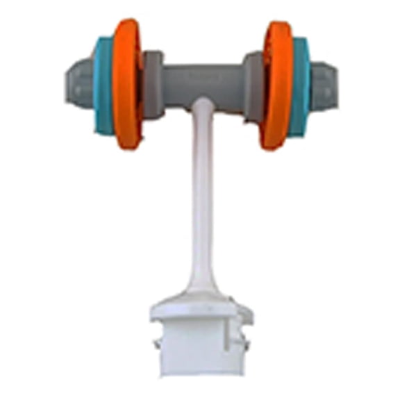 Replacement Part for Fisher-Price Fitness Fun Folding Jumperoo - HBM25 ~ Gym Themed Baby Activity Center ~ Replacement Barbell Toy