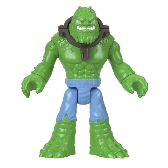Replacement Part for Fisher-Price Imaginext DC Super-Friends Batsub Playset - GMP49 ~ Replacement Killer Crocodile Figure ~ Green with Blue Pants
