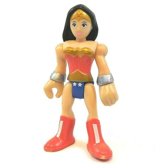 Replacement Part for Fisher-Price Imaginext Playset - DRN36 ~ Super-Friends Superman and Wonder Woman ~ Replacement Poseable Wonder Woman Figure