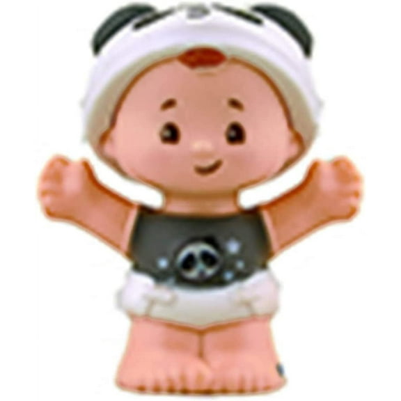 Replacement Part for Fisher-Price Little People Bundle 'n Play Playset - GKY41 ~ Replacement Baby Figure ~ Baby Wearing Panda Shirt and Panda Hat