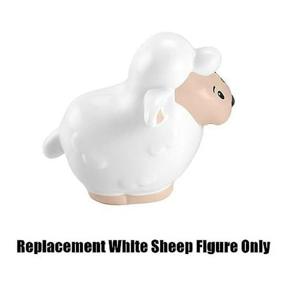 Replacement Part for Fisher-Price Little People Christmas Nativity Playset - HPP89 ~ Replacement White Sheep Figure