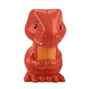 Replacement Part for Fisher-Price Little People Dinosaur Village Playset - Includes 1 Orange Raptor Dinosaur Figure