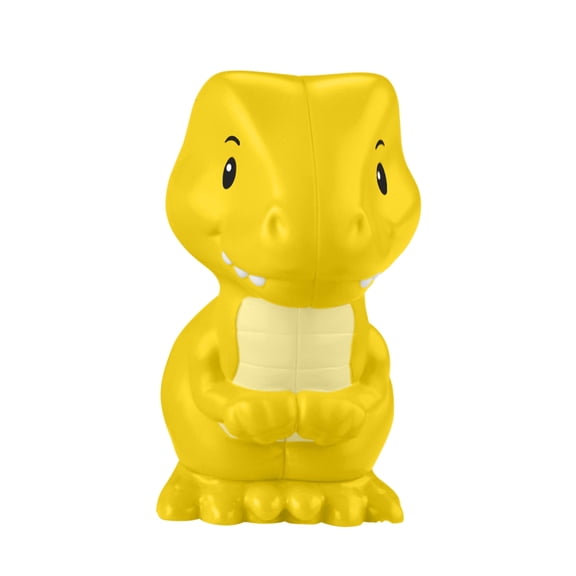 Replacement Part for Fisher-Price Little People Dinosaur Village Playset - Includes 1 Yellow Raptor Dinosaur Figure