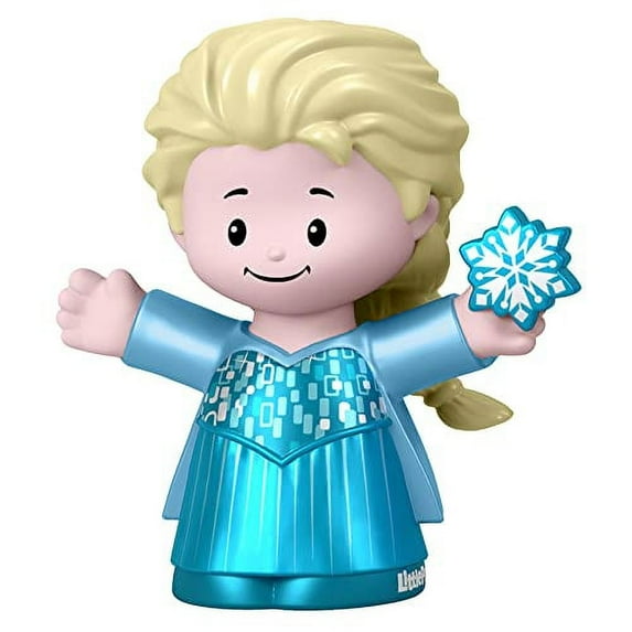 Replacement Part for Fisher-Price Little People Elsa's Ice Palace Playset - HCC43 ~ Replacement Princess Elsa Figure ~ Elsa Holding Snowflake