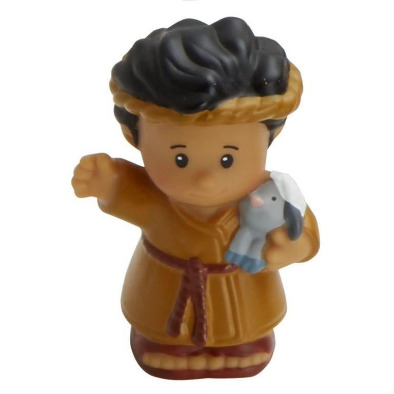 Fisher-Price Parte di ricambio Little People Nativity Playset DPX53 – Mucca marrone con macchie marrone chiaro