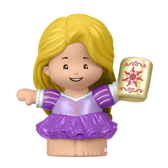 Replacement Part for Fisher-Price Little People Talking Castle Dollhouse Playset - Replacement Princess Rapunzel Figure holding a lantern