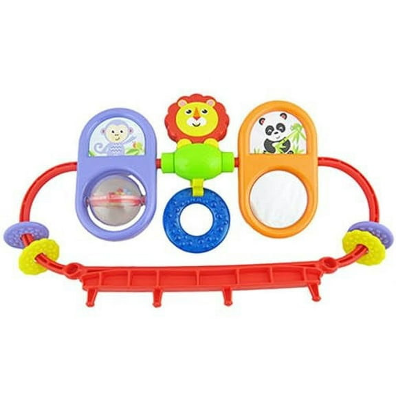 Replacement Part for Fisher-Price Sit-Me-Up Baby Floor Seat - DRH80 ~ Happy Hills Print ~ Replacement Toy Bar