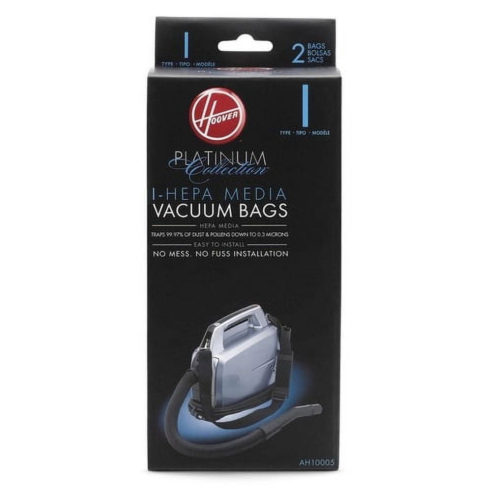 Replacement Part for Hoover SH10000 Platinum Type I Hepa Paper Bags (6pk) :- AH10005