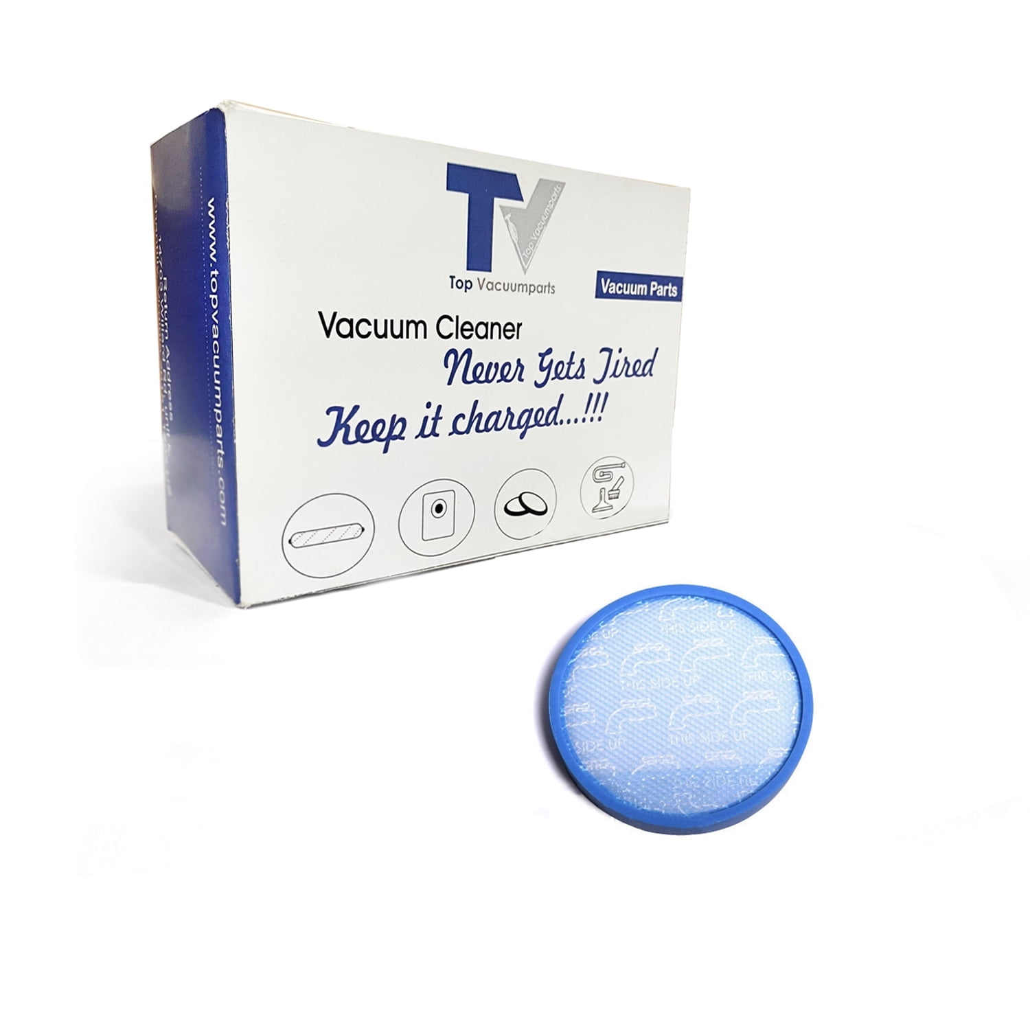 Replacement Sponge & Carbon Filter Set – Compatible With Hoover 304087001/305687002 For UH72630PC & More