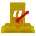 thumbnail image 2 of Hot Wheels Track Wall Mount – 3D Printed, 1:64 Scale, Gray PLA, Lot Of 10, USA Made 2 of 6