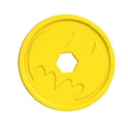 Replacement Part for Imaginext DC Super-Friends Bat-Tech Batbot Playset ~ GWT23 - Replacement Yellow Disc