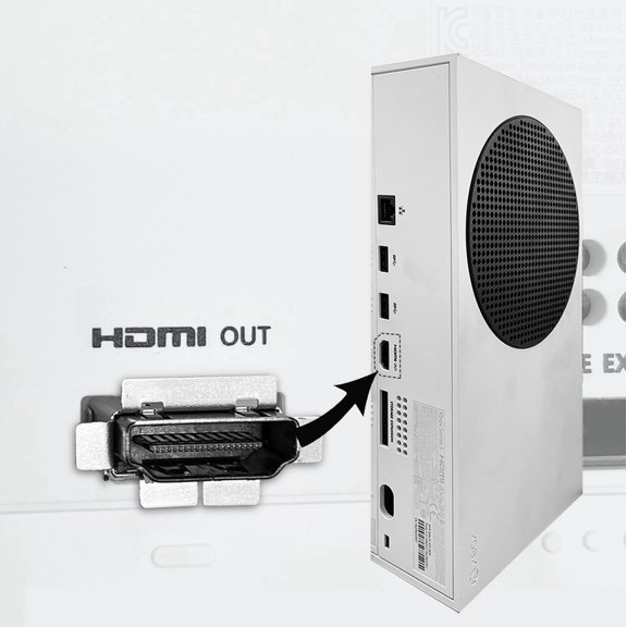 Replacement Part for Microsoft Xbox One S Console HDMI Port Socket Jack Plug Connector Display Port