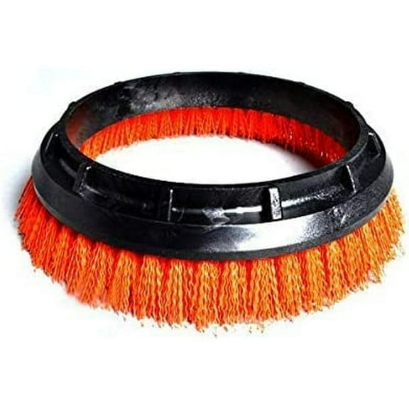 Replacement Part for Oreck Commercial Orbiter Smooth Texture Brush, 12" Diameter, Orange # Compare to Part 237-047